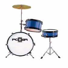 Bateria para Niño de 3 cuerpos + 1 Plato