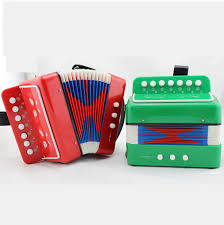 Acordeon para Niño Teclado de 7 Botones - 2 Bajos. A partir de los 3 años en adelante.