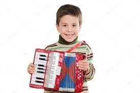 Acordeon para Niño Teclado de 17 Teclas - 8 Bajos. A partir de los 5 años en adelante.