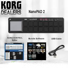 Controlador USB Korg  Nano Pad 2