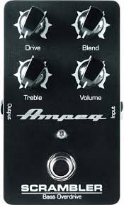 Scrambler  OVERDRIVE para Bajo con switch True Bypass