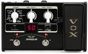 Stomplab 2G para guitarra con Pedal
